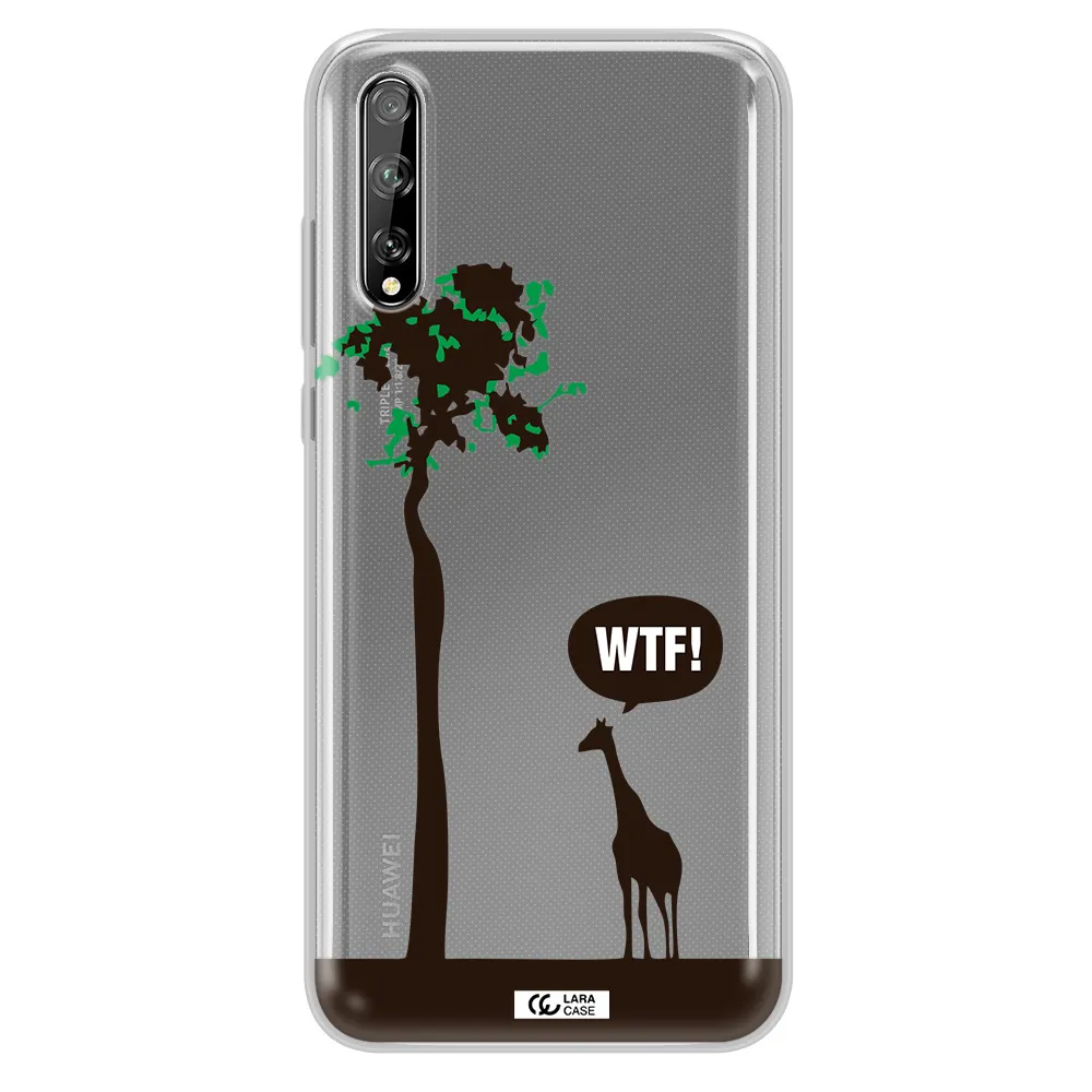 Wtf Huawei P Smart S Clear TPU Case