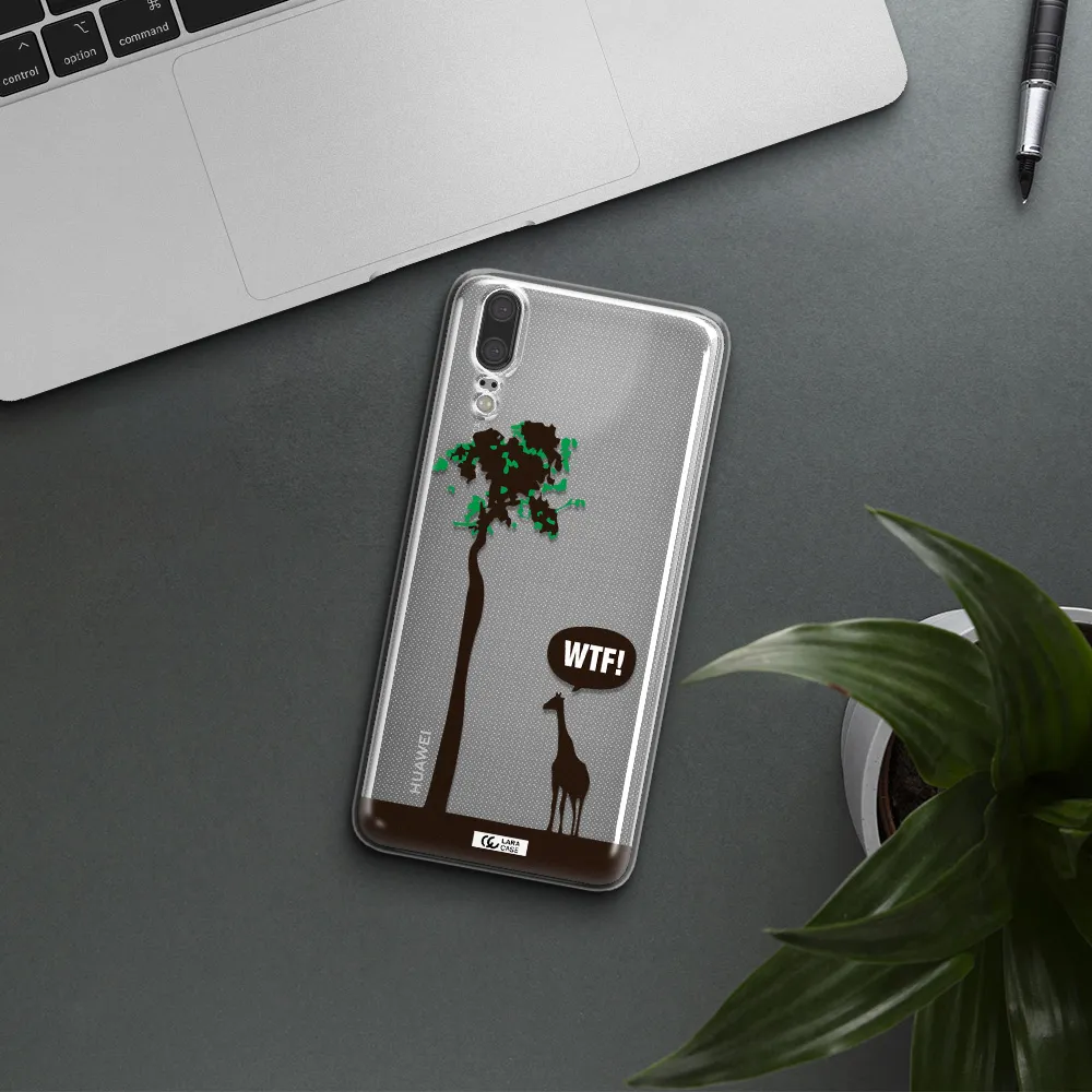 Wtf Huawei P20 Clear TPU Case