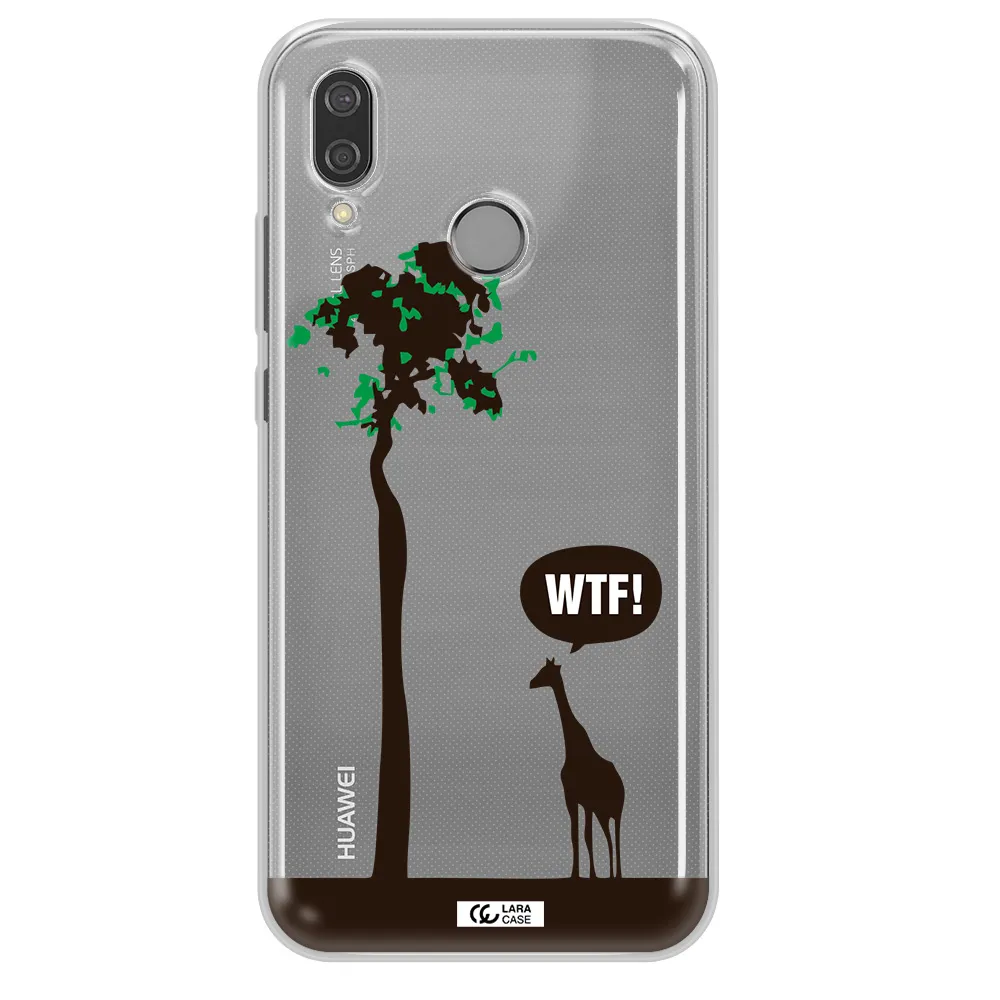 Wtf Huawei P20 Lite Clear TPU Case