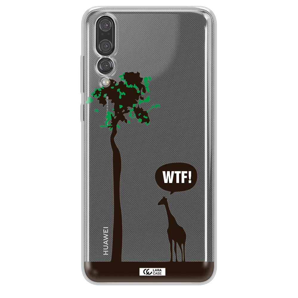 Wtf Huawei P20 Pro Clear TPU Case