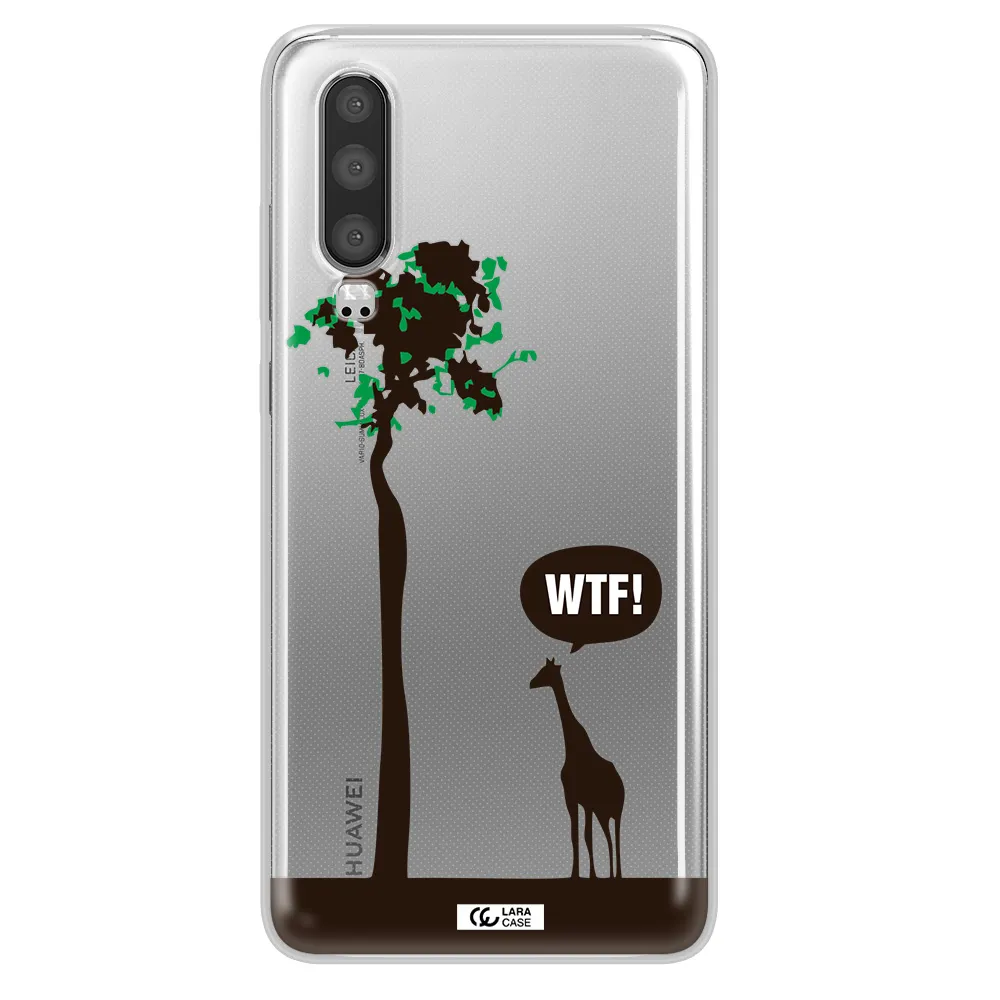 Wtf Huawei P30 Clear TPU Case