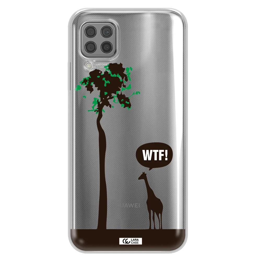 Wtf Huawei P40 Lite Clear TPU Case