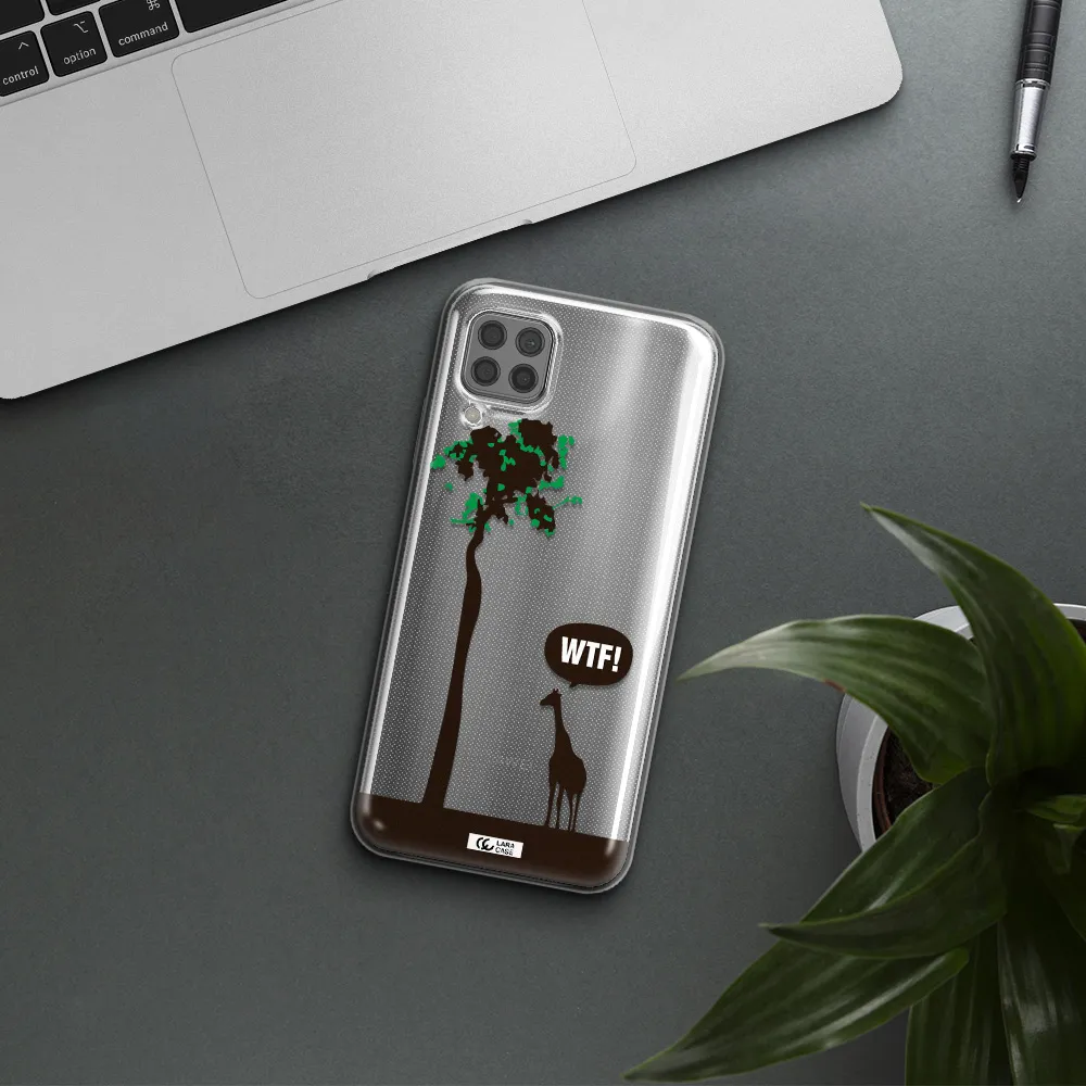 Wtf Huawei P40 Lite Clear TPU Case