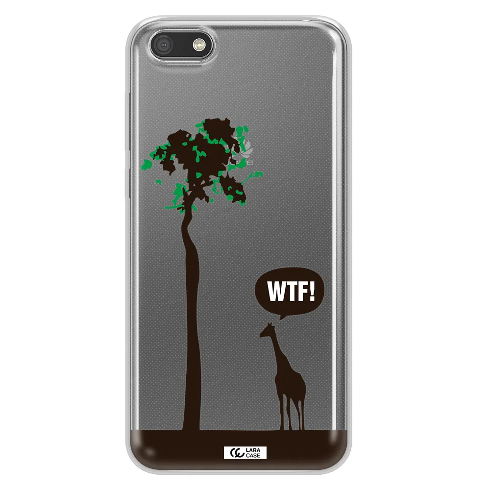 Wtf Huawei Y5 2018 Clear TPU Case