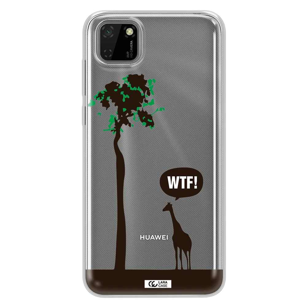 Wtf Huawei Y5P Clear TPU Case