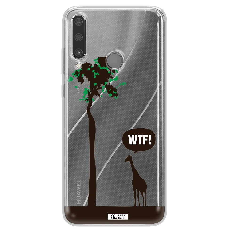 Wtf Huawei Y6P Clear TPU Case