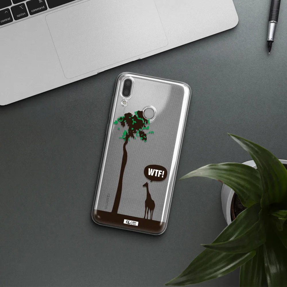 Wtf Huawei Y7 2019 Clear TPU Case