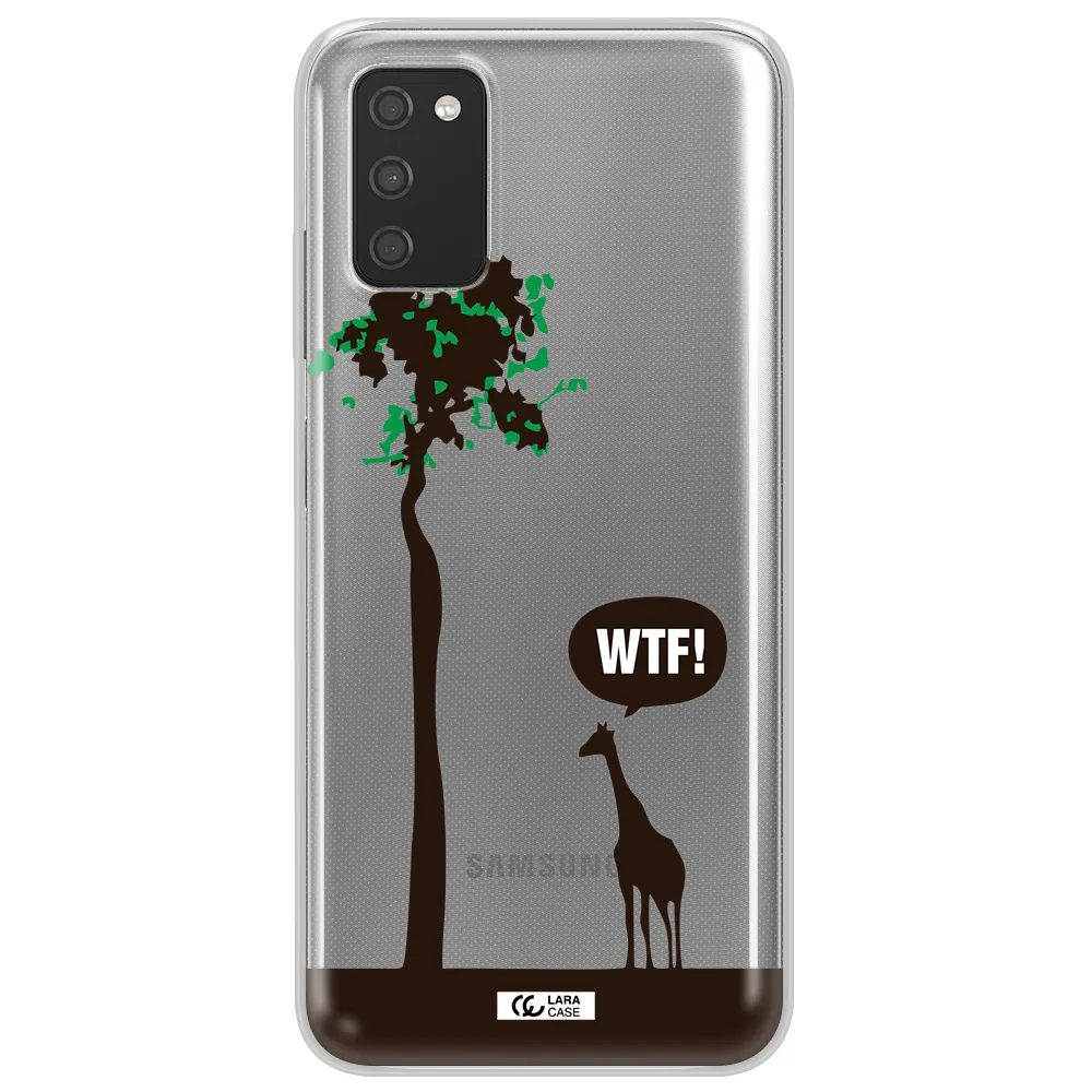 Wtf Samsung A03S Clear TPU Case