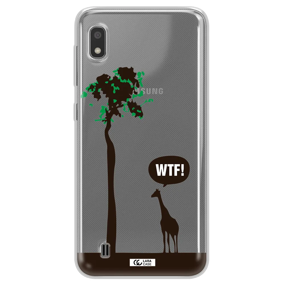 Wtf Samsung A10 Clear TPU Case