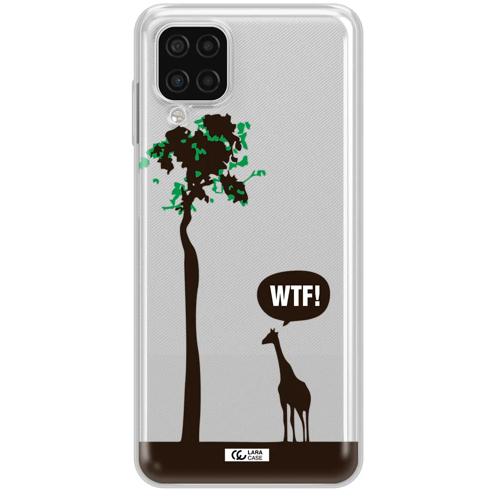 Wtf Samsung A12 4g Clear TPU Case