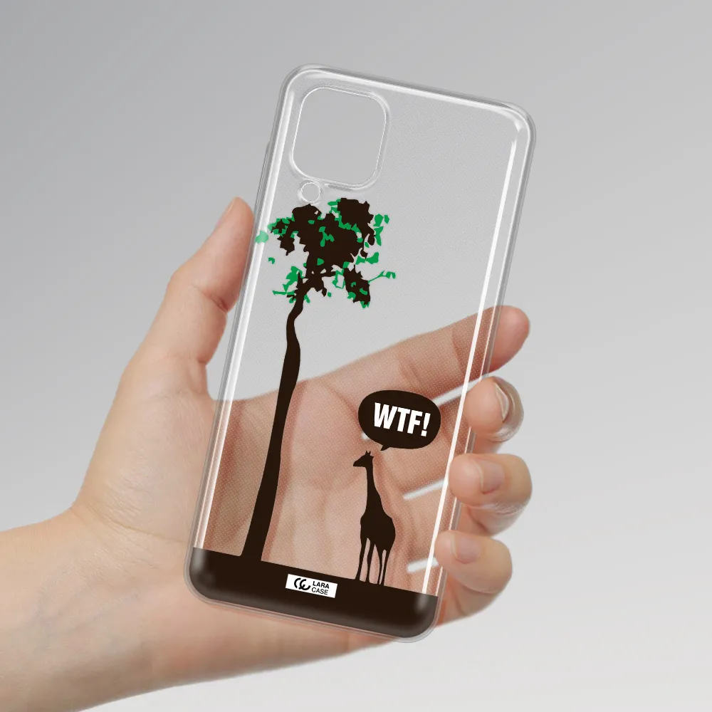 Wtf Samsung A12 4g Clear TPU Case