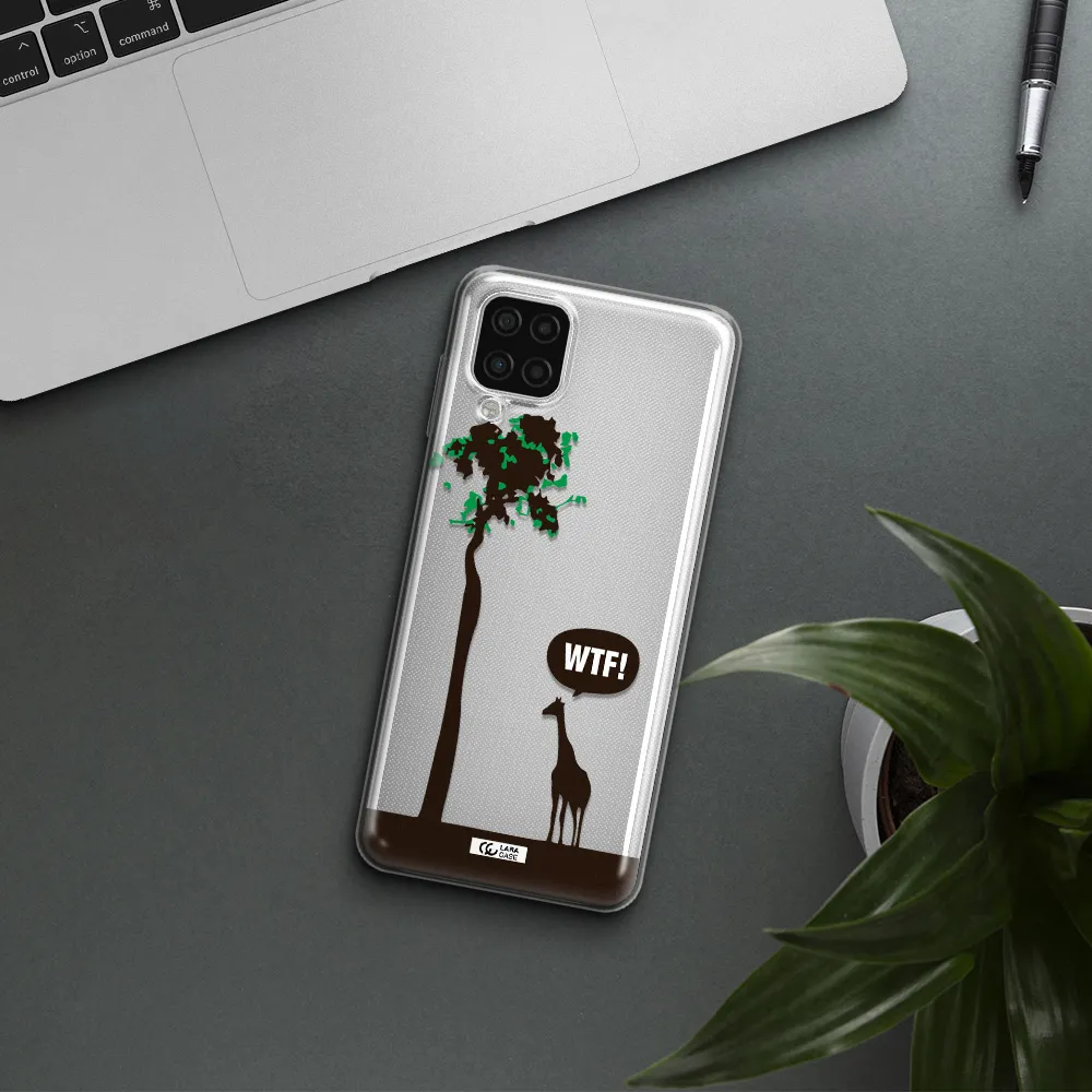 Wtf Samsung A12 4g Clear TPU Case