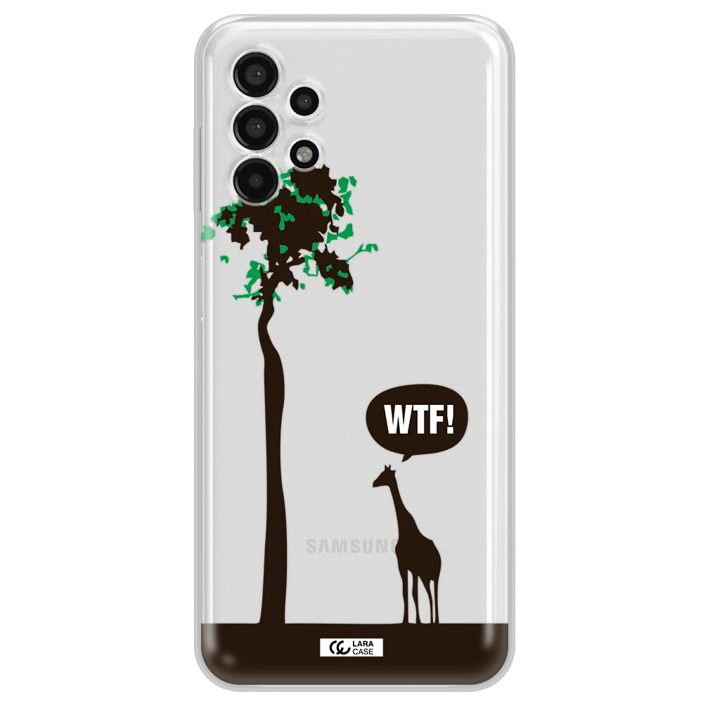 Wtf Samsung A13 4g Clear TPU Case