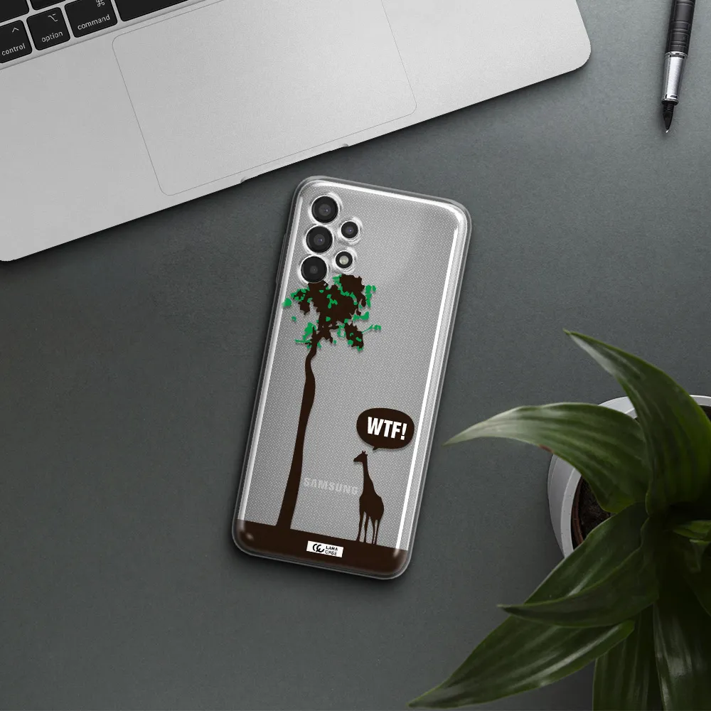 Wtf Samsung A13 Clear TPU Case