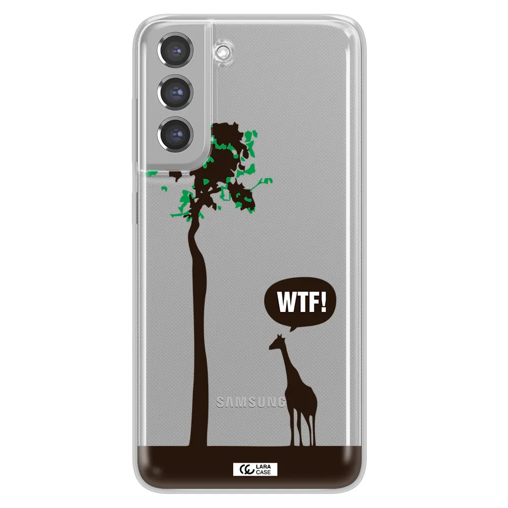 Wtf Samsung A21 Fe Clear TPU Case