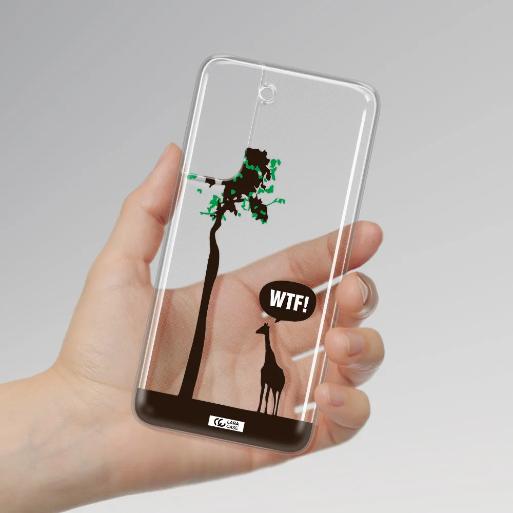 Wtf Samsung A21 Fe Clear TPU Case