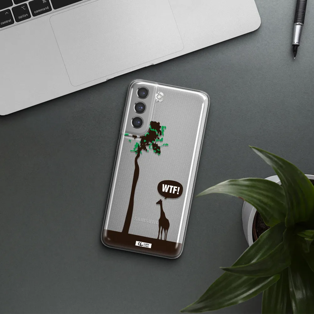 Wtf Samsung A21 Fe Clear TPU Case
