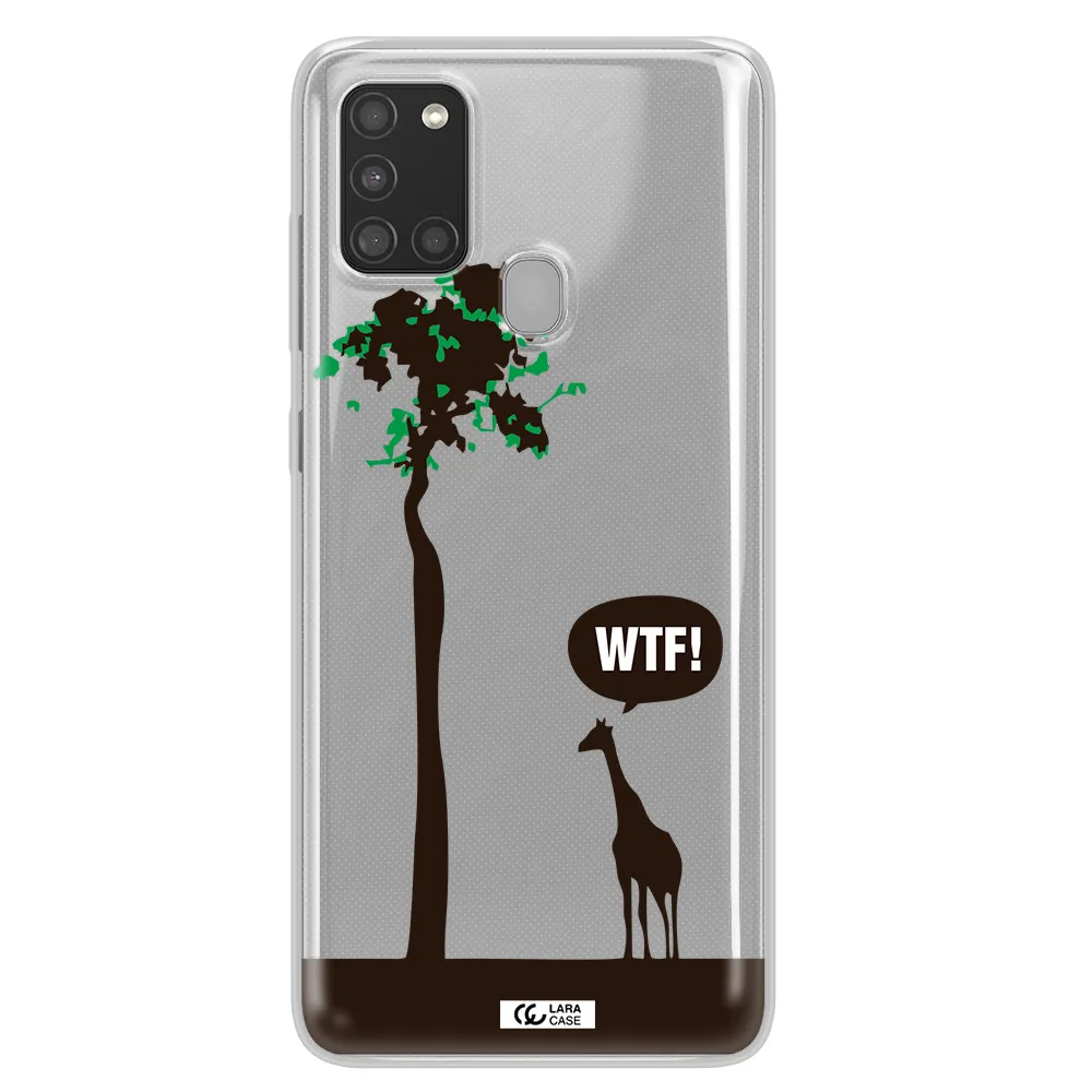 Wtf Samsung A21S Clear TPU Case