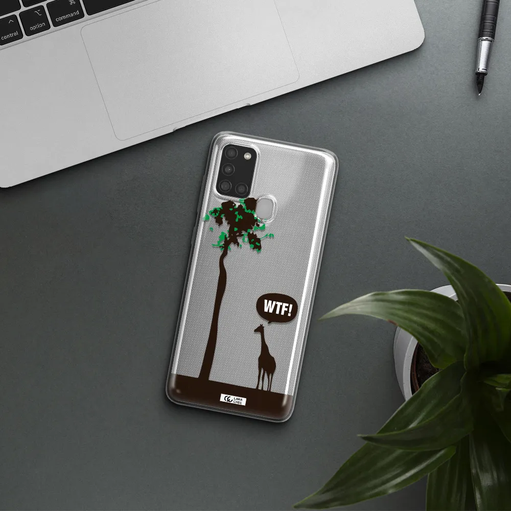 Wtf Samsung A21S Clear TPU Case