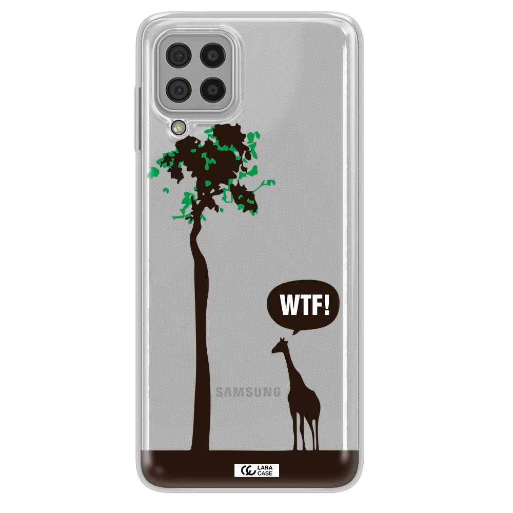 Wtf Samsung A22 4g Clear TPU Case