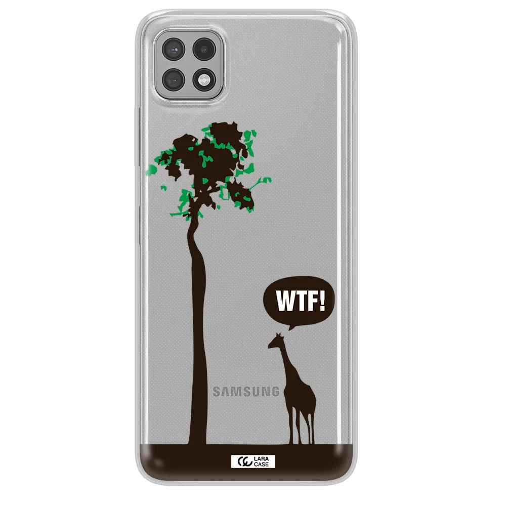 Wtf Samsung A22 5g Clear TPU Case