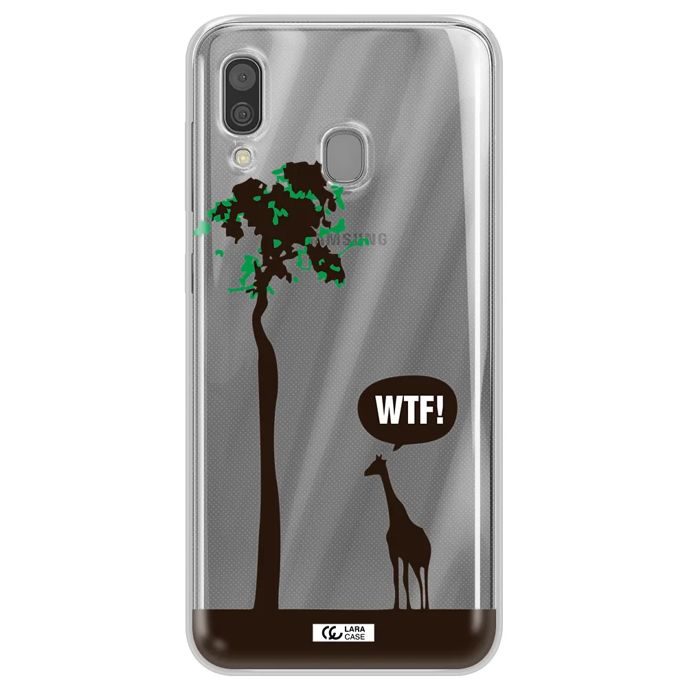 Wtf Samsung A30 Clear TPU Case
