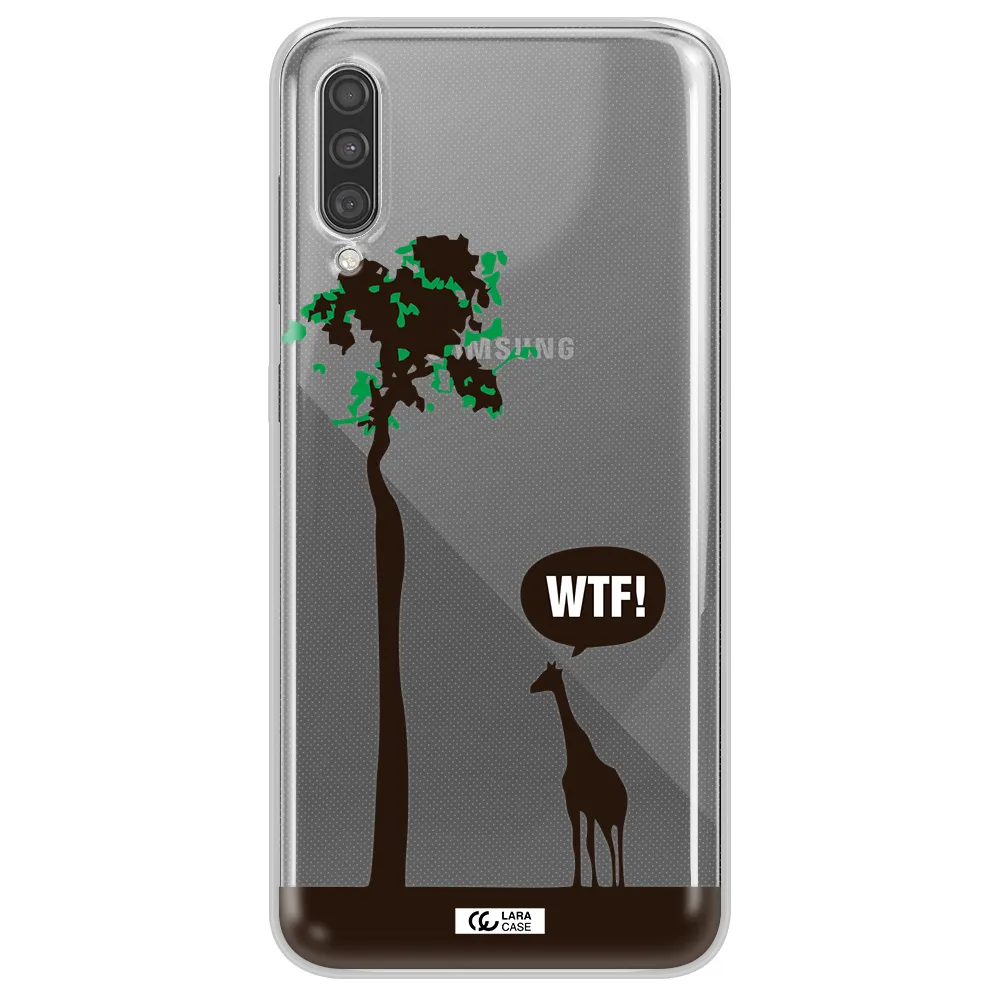 Wtf Samsung A30S Clear TPU Case