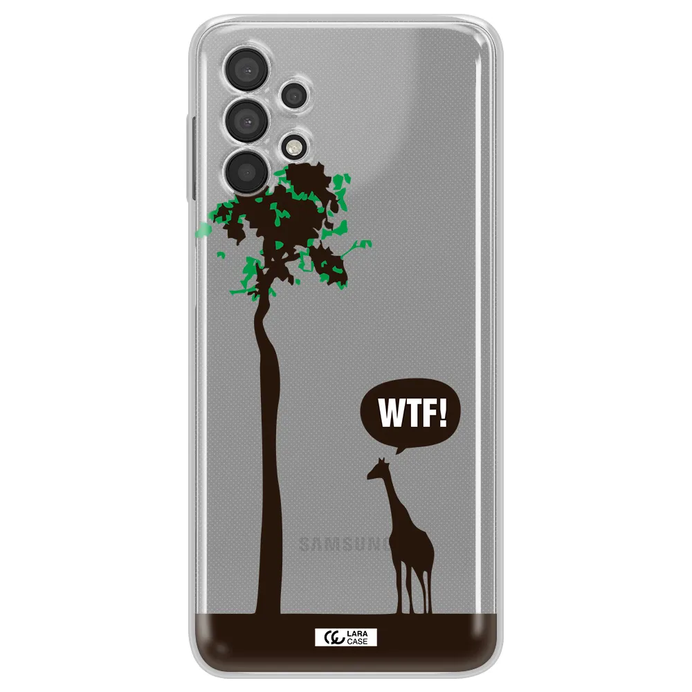 Wtf Samsung A32 Clear TPU Case