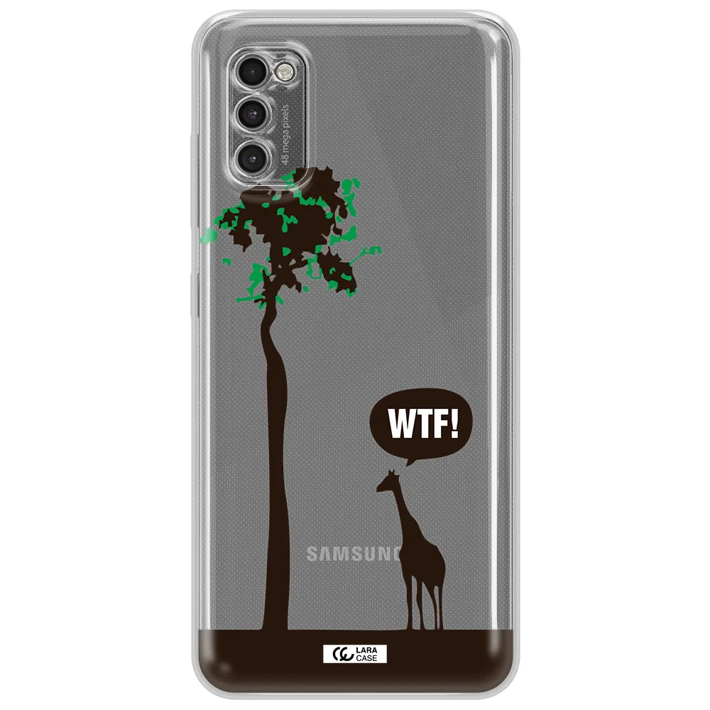 Wtf Samsung A41 Clear Tpu Case
