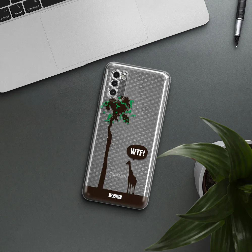 Wtf Samsung A41 Clear Tpu Case