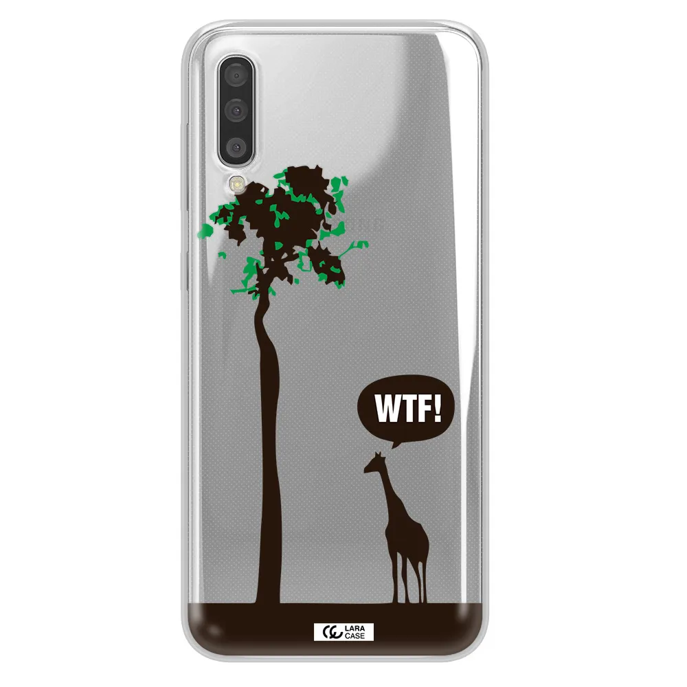 Wtf Samsung A50 Clear TPU Case
