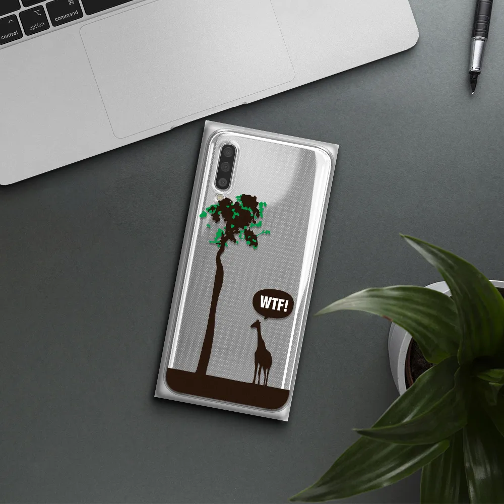 Wtf Samsung A50S Clear Tpu Case