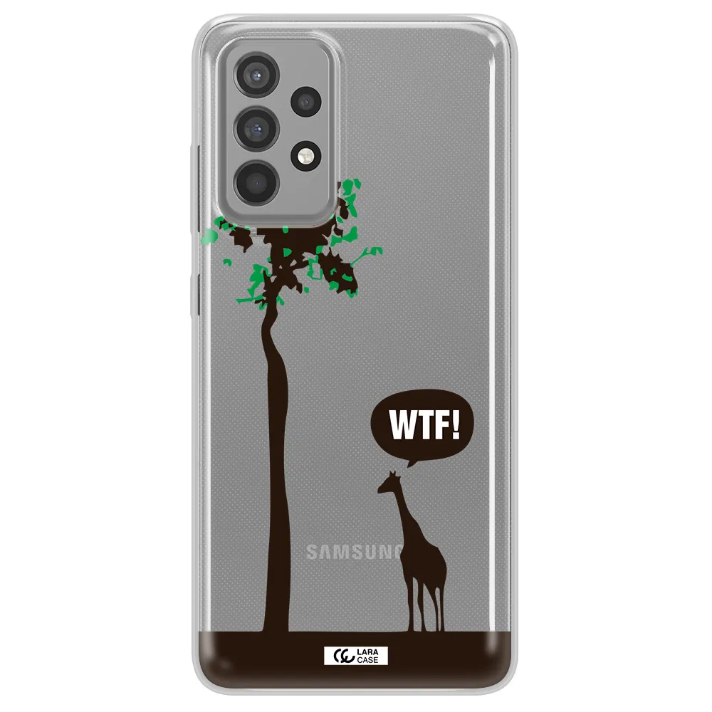 Wtf Samsung A52 Clear TPU Case