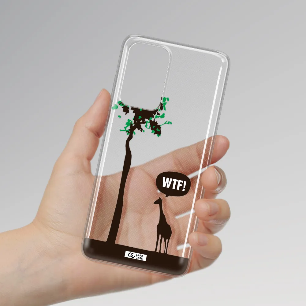 Wtf Samsung A52 Clear TPU Case