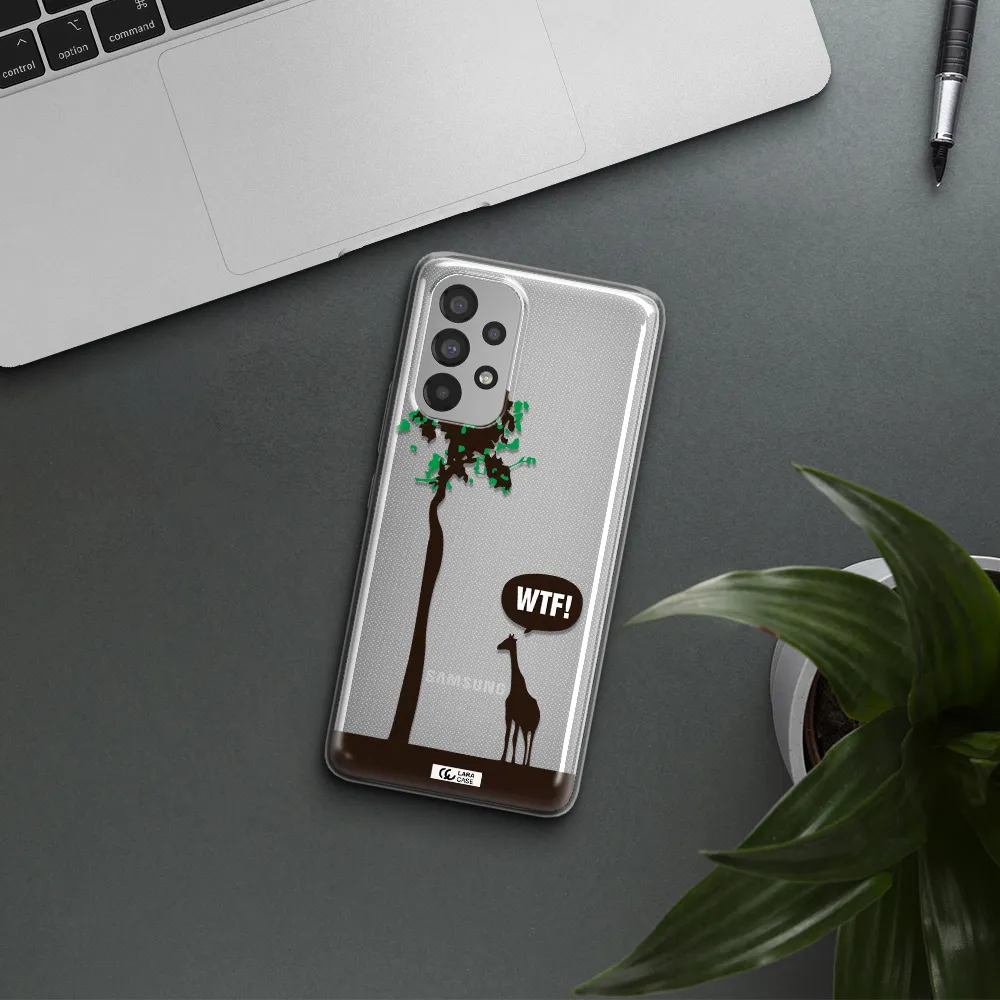 Wtf Samsung A53 Clear TPU Case
