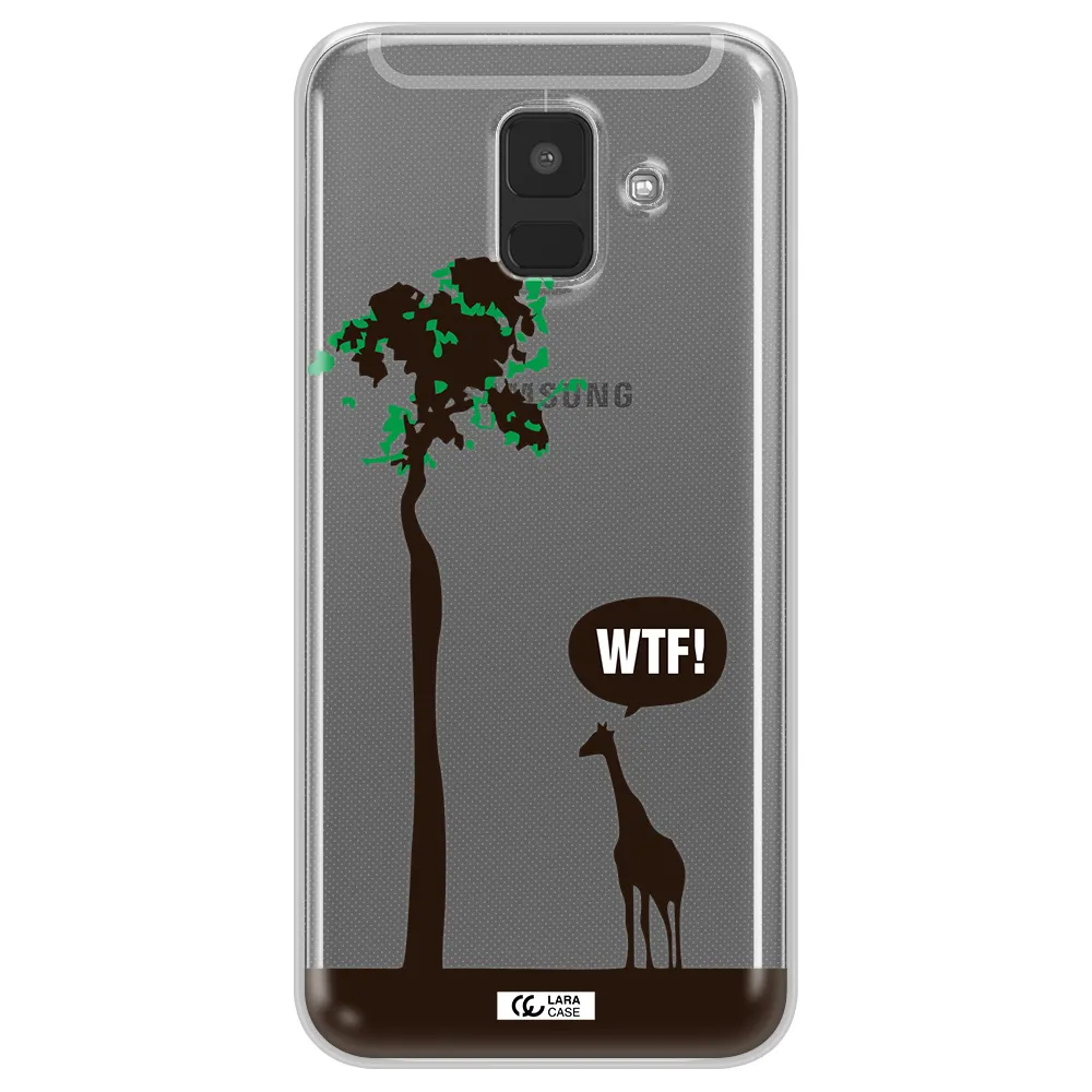 Wtf Samsung A6 Clear TPU Case