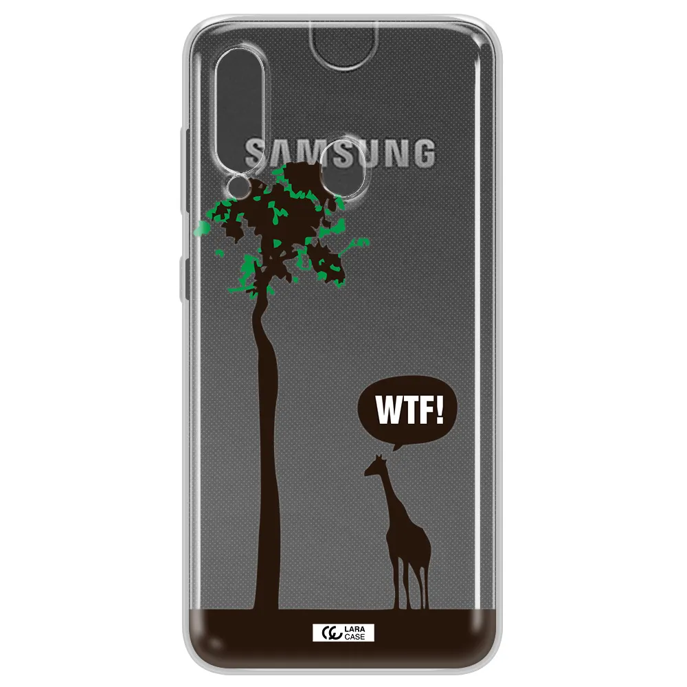 Wtf Samsung A60 Clear TPU Case