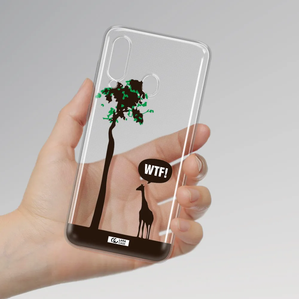 Wtf Samsung A60 Clear TPU Case
