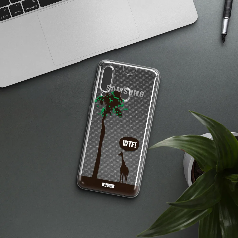 Wtf Samsung A60 Clear TPU Case