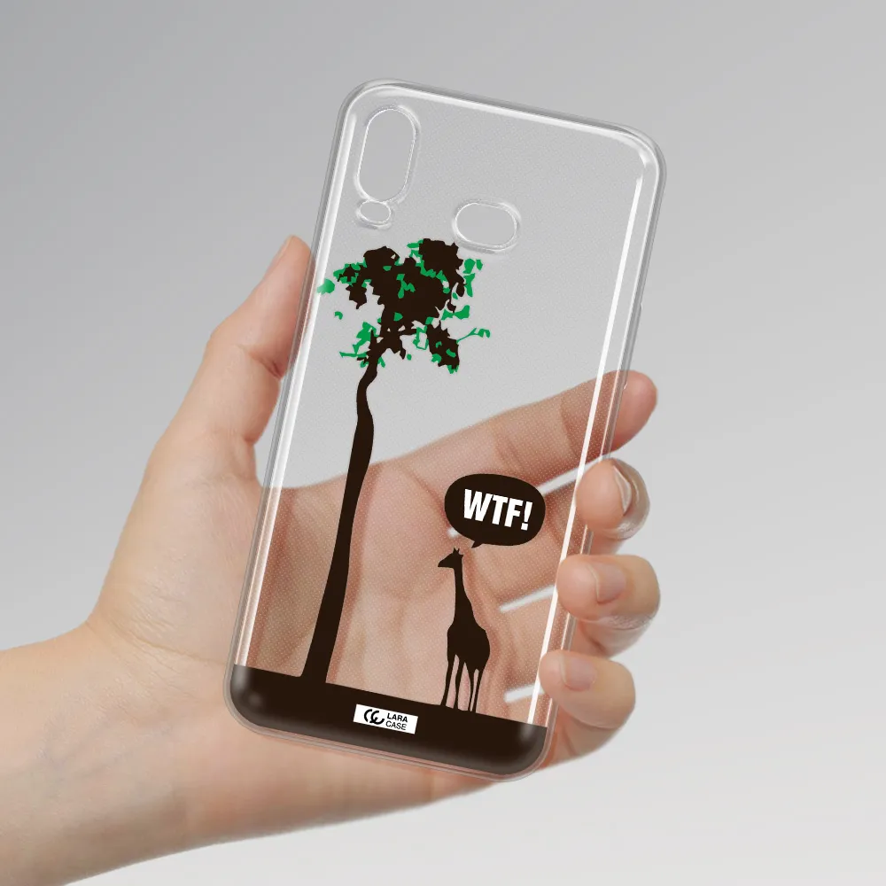 Wtf Samsung A6S Clear TPU Case