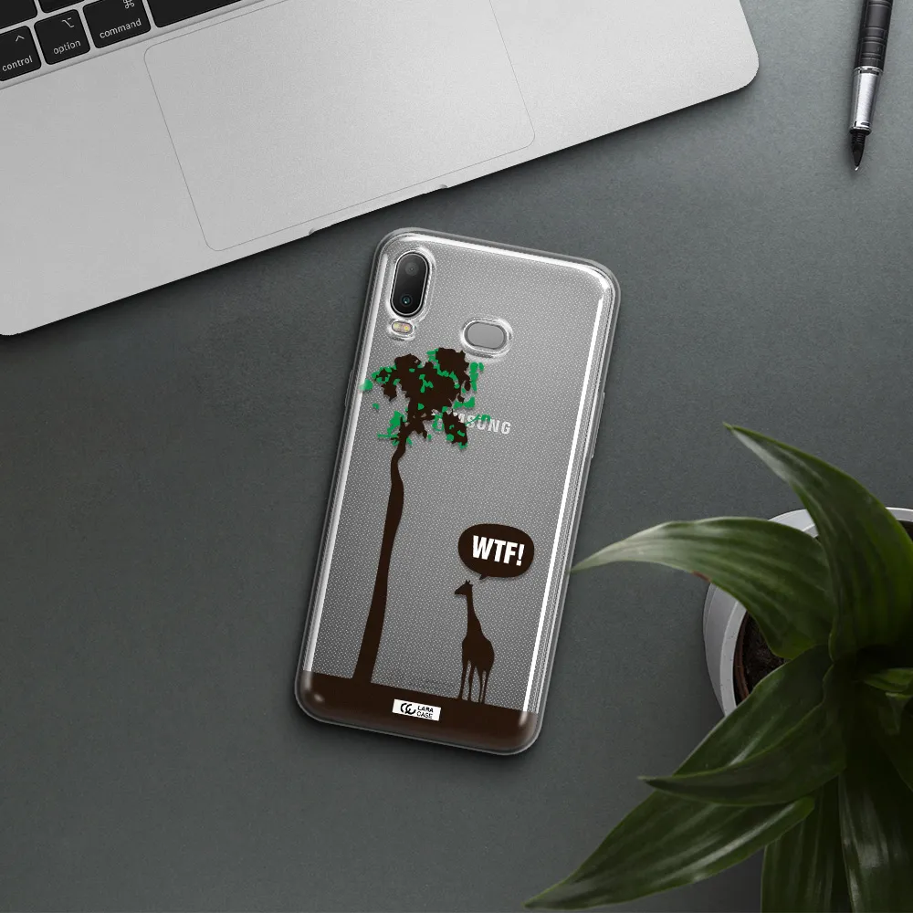 Wtf Samsung A6S Clear TPU Case