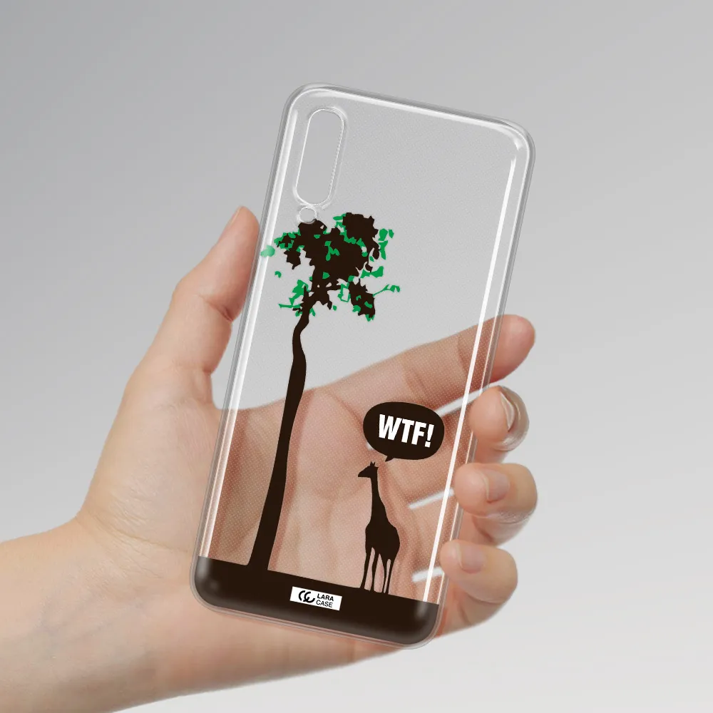 Wtf Samsung A70S Clear Tpu Case