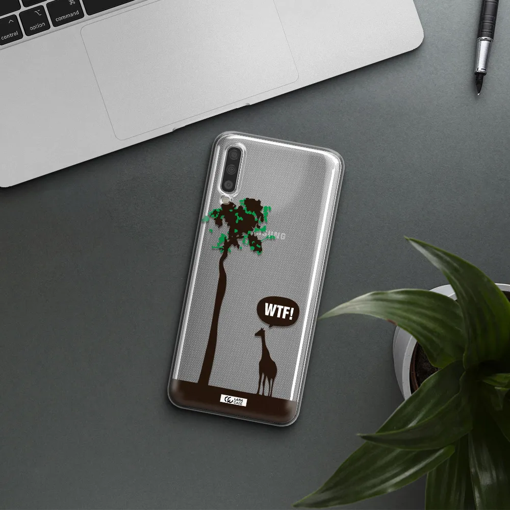 Wtf Samsung A70S Clear Tpu Case