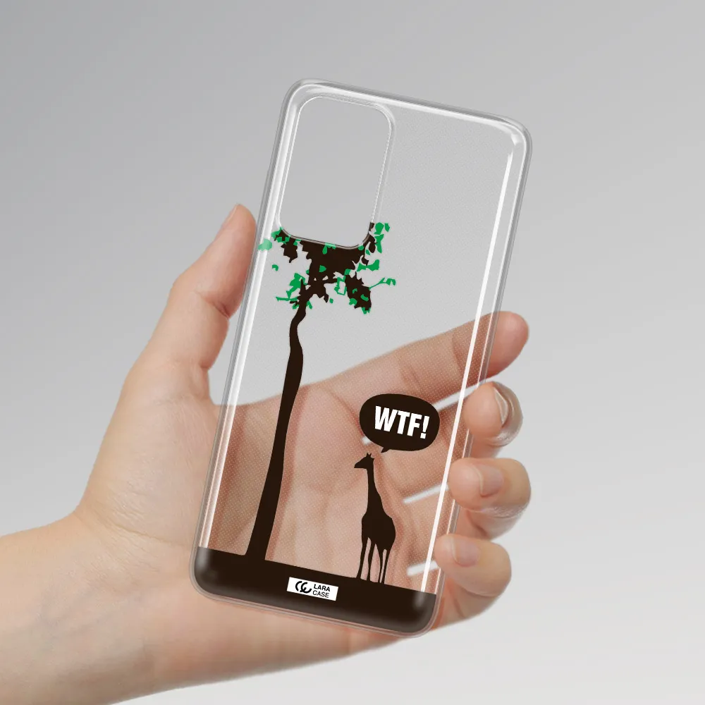 Wtf Samsung A72 Clear TPU Case