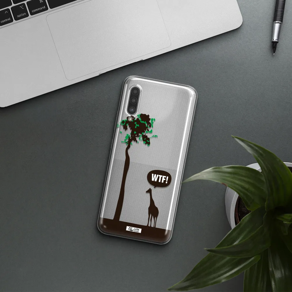 Wtf Samsung A90 Clear TPU Case