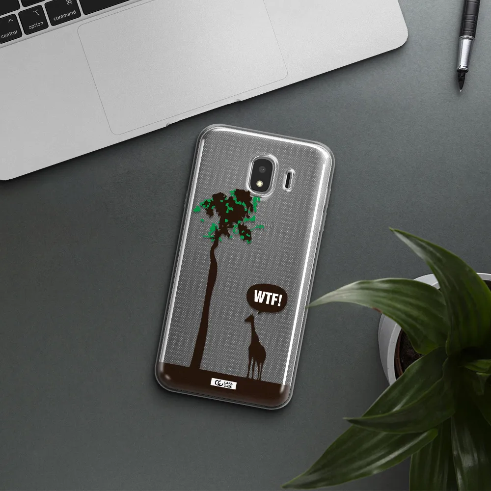 Wtf Samsung J4 Clear TPU Case