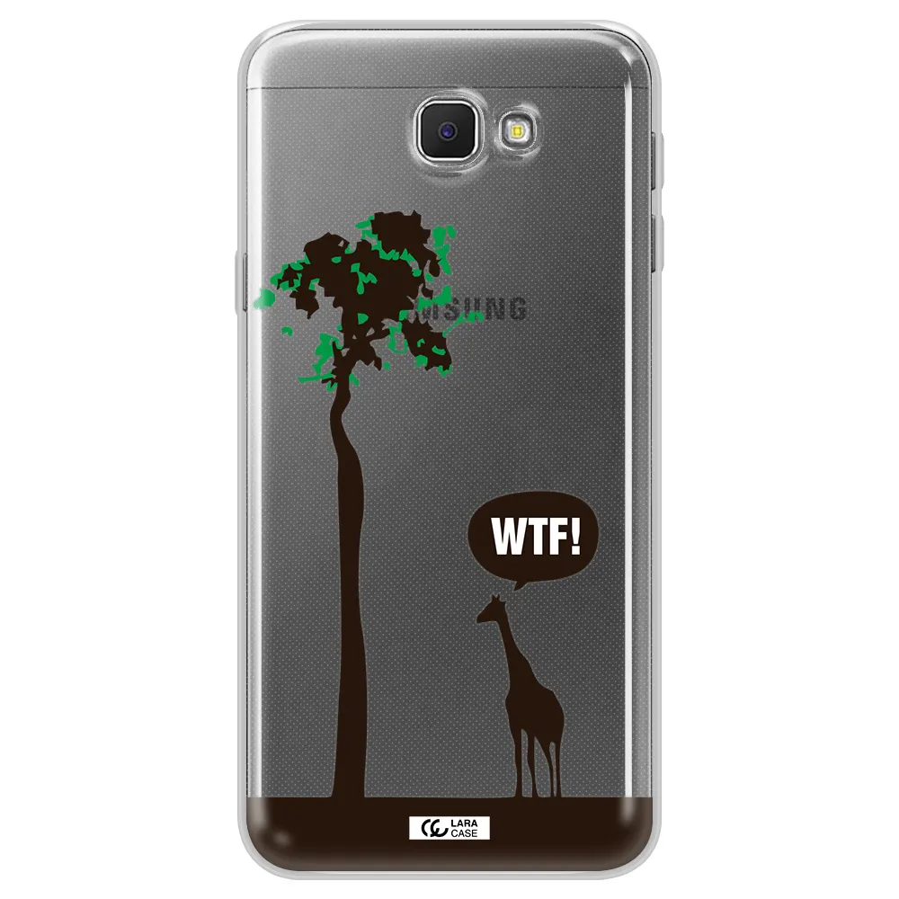 Wtf Samsung J5 Prime Clear TPU Case