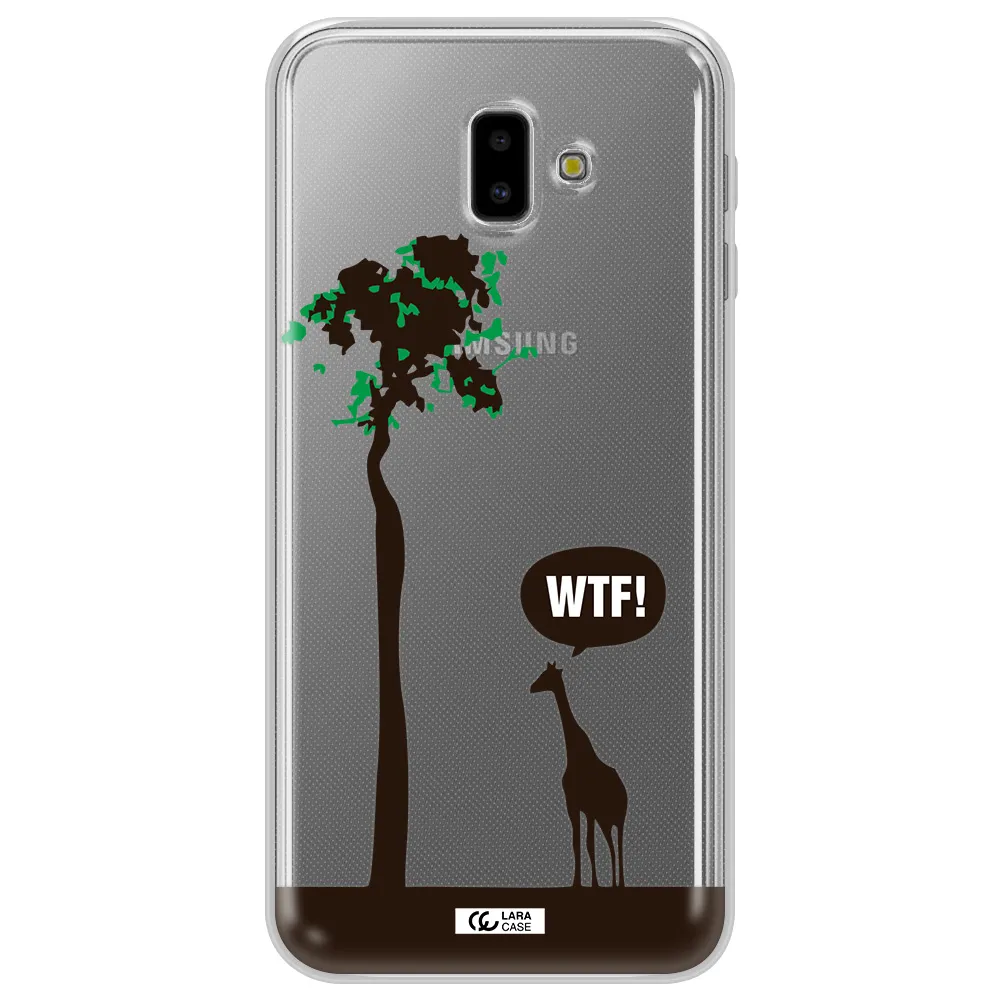 Wtf Samsung J6 Plus Clear TPU Case