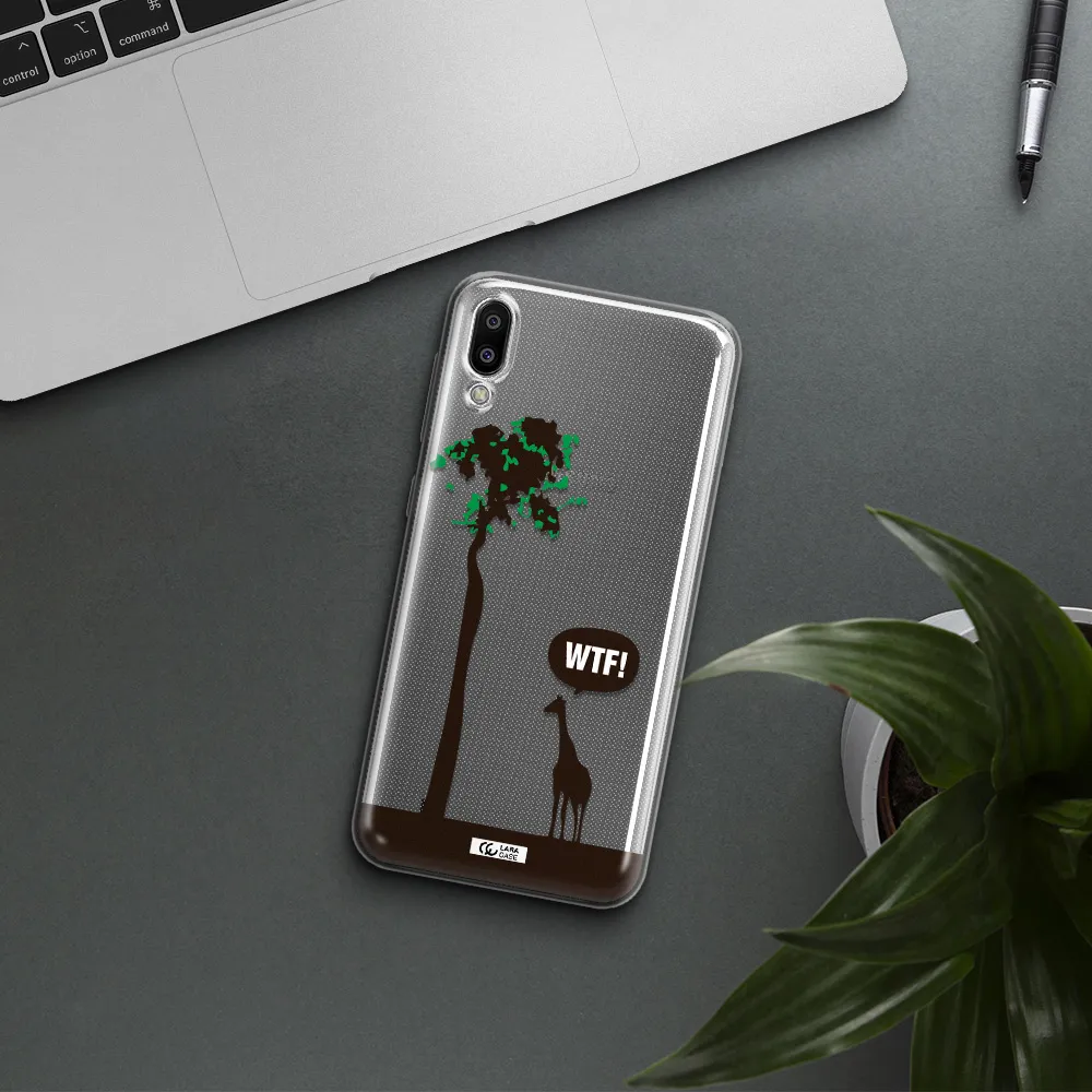 Wtf Samsung M10 Clear TPU Case