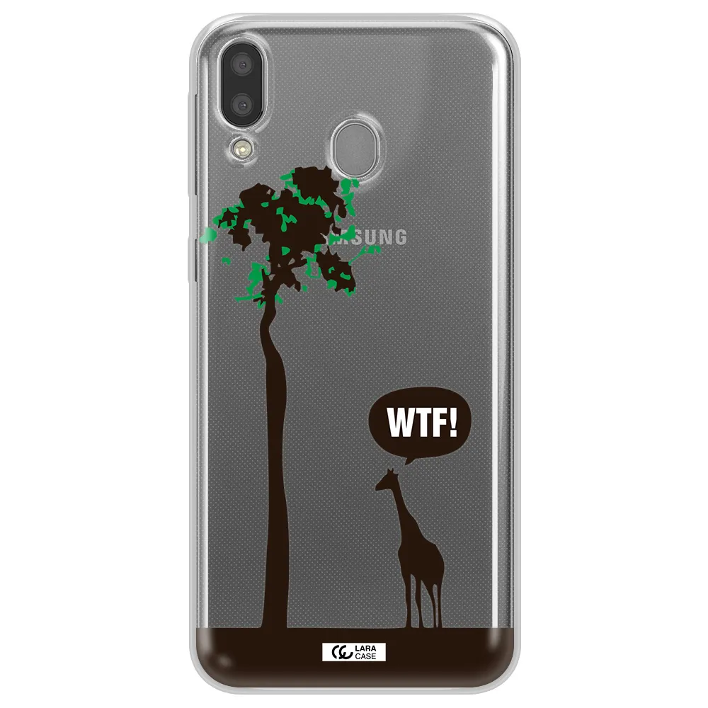 Wtf Samsung M20 Clear TPU Case